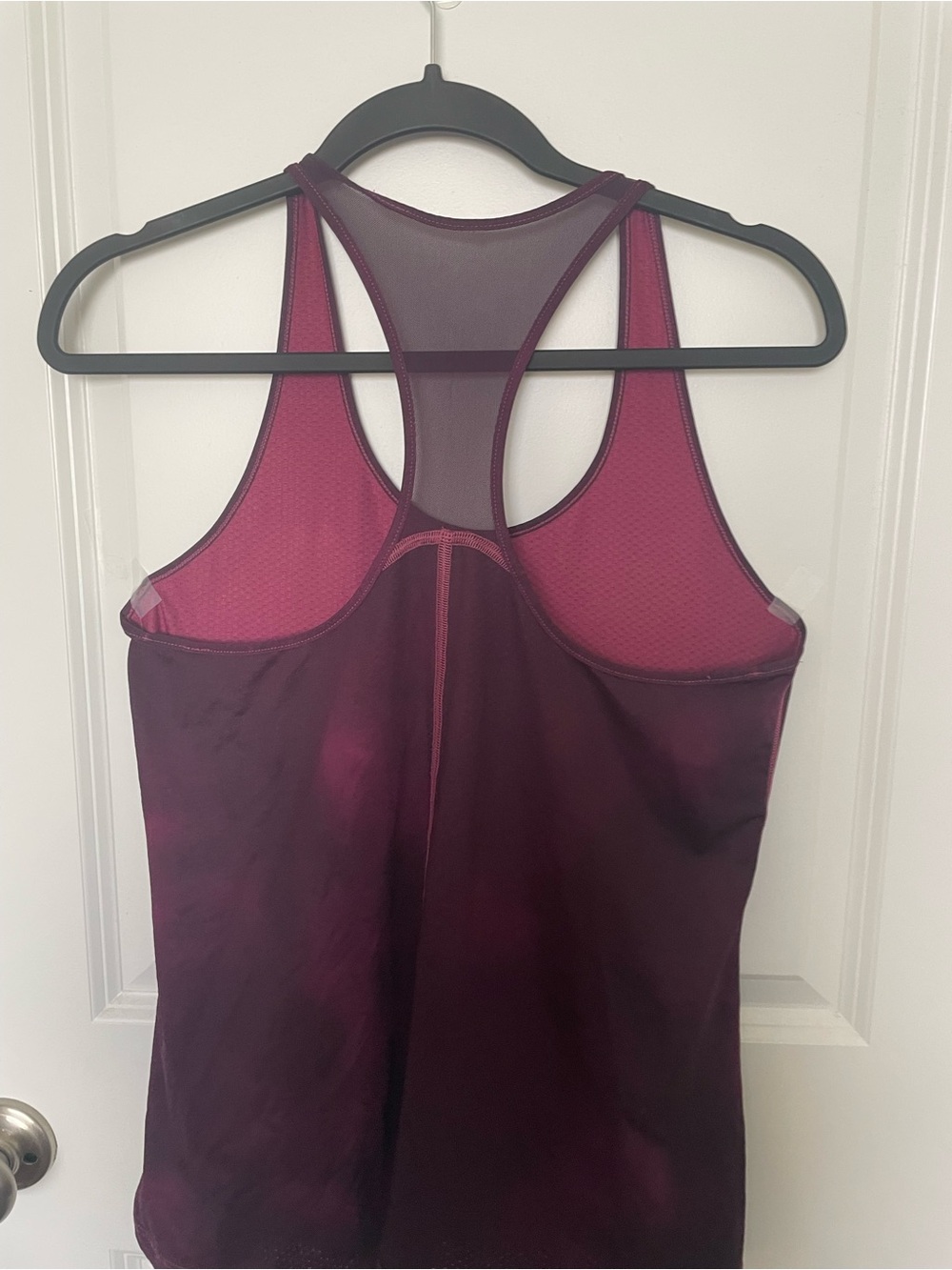 Under Armour Burgundy Racerback Performance Tank - Picture 2 of 2